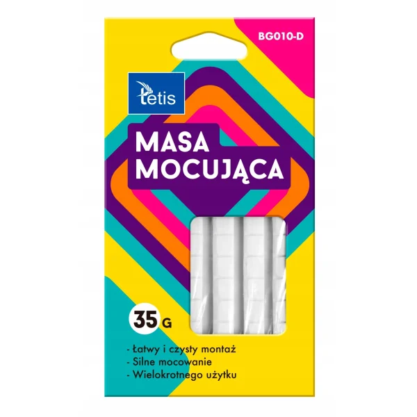 MASA MOCUJĄCA 35G BIAŁA BG010-D TETIS