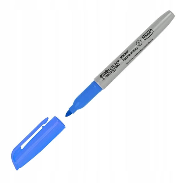 MARKER STINGER PERMANENTNY OKRĄGŁY TO-323 NIEBIESKI TOMA