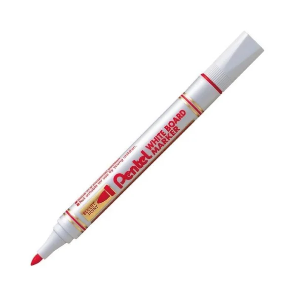 MARKER PENTEL MW85-B SUCHOŚCIERALNY CZERWONY PENTEL