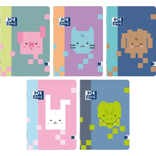 ZESZYT A4 32 = KOL OXFORD ZOO BLOCKS