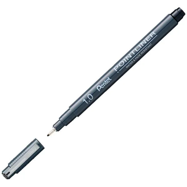 CIENKOPIS POINTLINER 1 MM S20P-10A CZARNY PENTEL