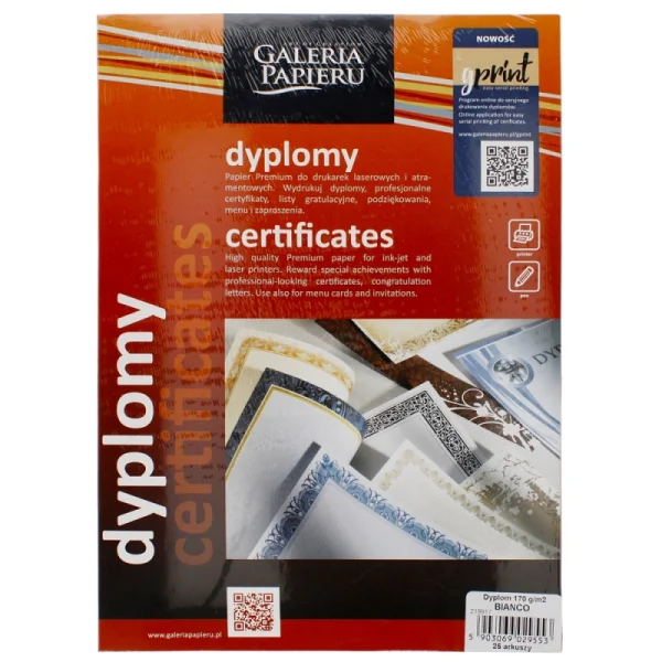 DYPLOM BIANCO 170G 219917 GALERIA PAPIERU