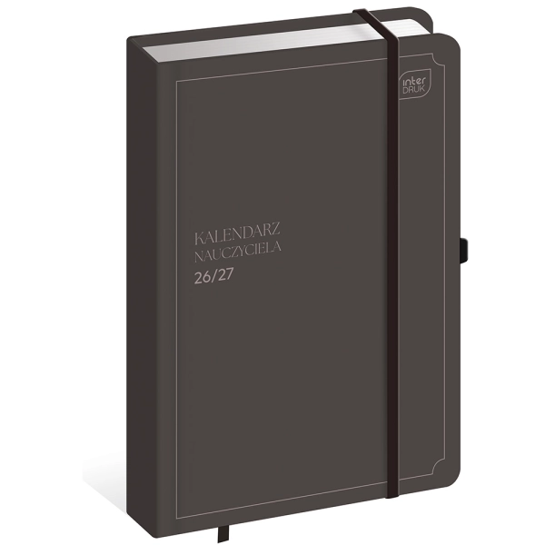 KALENDARZ NAUCZYCIELA 2026-2027 A5 352 BROWN INTERDRUK