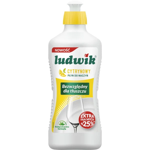 PŁYN DO NACZYŃ LUDWIK 900 G CYTRYNA 5900498028867