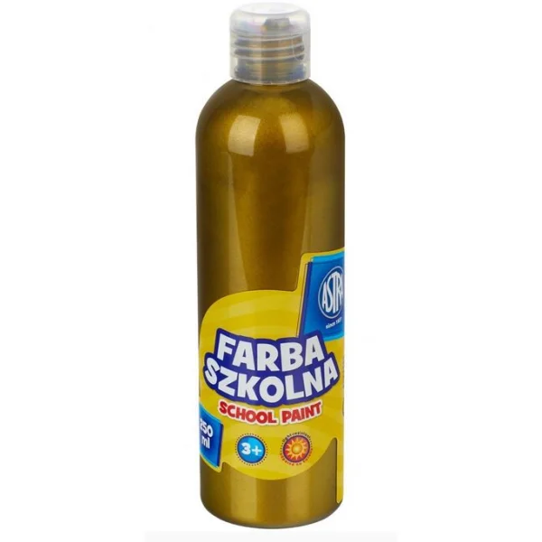 FARBA SZKOLNA ASTRA 250ML METALICZNA ZIELONA