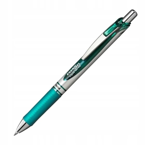 PIÓRO ŻELOWE KULKOWE ENERGEL 0,7 MM METAL TIP BL77 PENTEL TURQUOISE BLUE