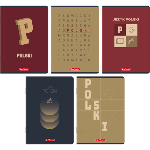 ZESZYT A5 60 = MIX JĘZYK POLSKI 70G HERLITZ