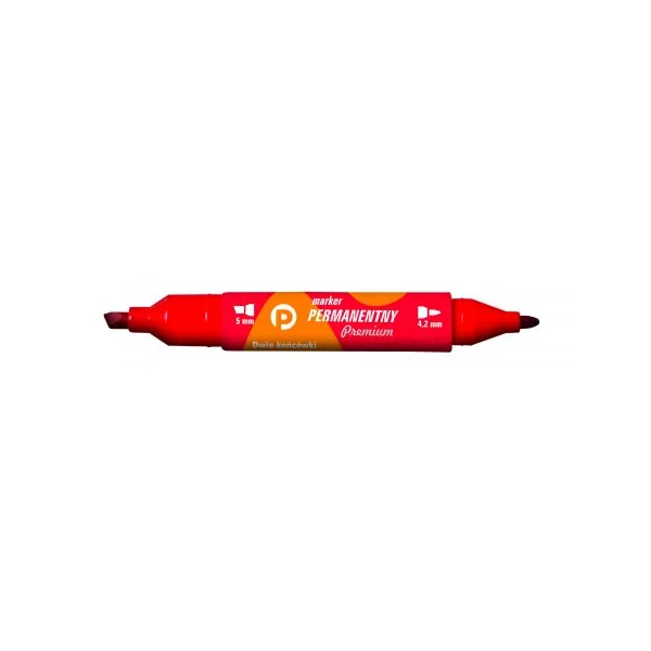 MARKER PERNAMENTNY PREMIUM KM502-C2 TETIS CZERWONY 5906858018431