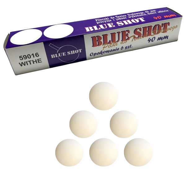 PIŁECZKI PING-PONG BIAŁE