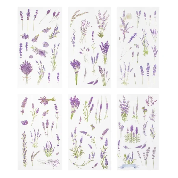 NAKLEJKI PVC LAWENDA 92SZT DPNK-291 DP CRAFT