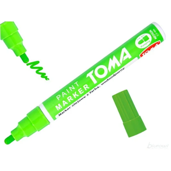 MARKER OLEJOWY LIGHT GREEN MEDIUM TOMA 5901133440433