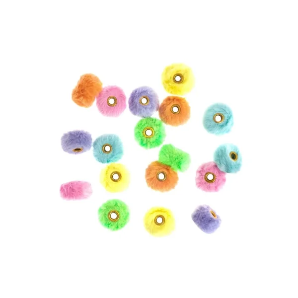 KORALIKI FUTERKOWE 18SZT RAINBOW PALETTE GRKO-167 DP CRAFT