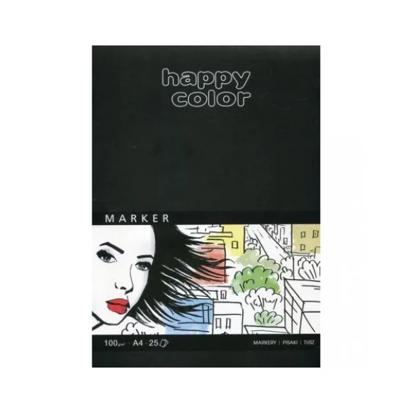 BLOK DO MARKERÓW A4 100G HAPPY COLOR 5905130008429