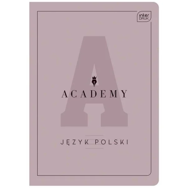 ZESZYT A5 60 = JĘZYK POLSKI ACADEMY INTERDRUK