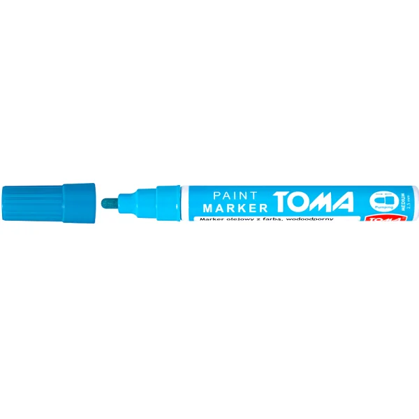 MARKER OLEJOWY LIGHT BLUE MEDIUM TOMA 5901133440136