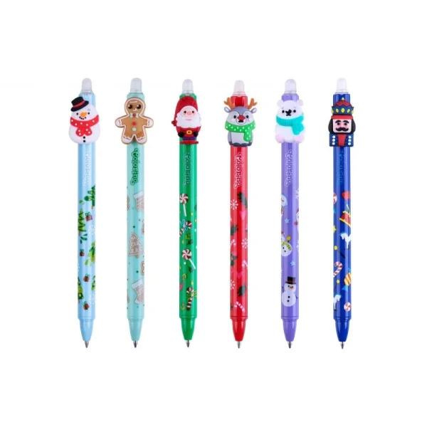DŁUGOPIS WYMAZYWALNY AUTOMATYCZNY CHRISTMAS COLORINO