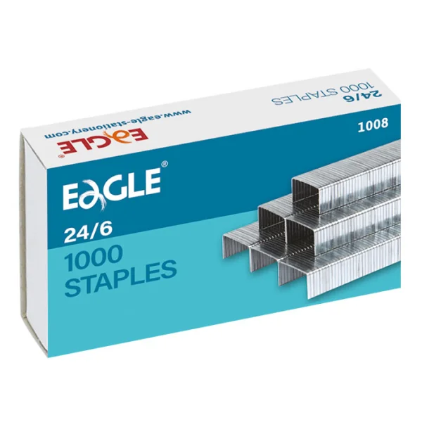 ZSZYWKI BIUROWE 24/6 1008 EAGLE 1000 SZTUK 5903364208127