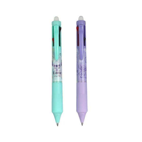 DŁUGOPIS WYMAZYWALNY MULTICOLOR 4 in 1/ 0,5MM STITCH COOLPACK
