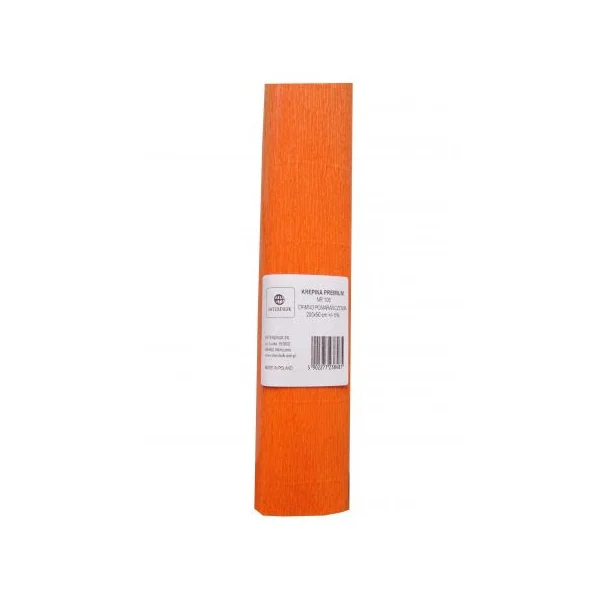 KREPINA PREMIUM 200X50CM C.POMARAŃCZ 106 INTERDRUK