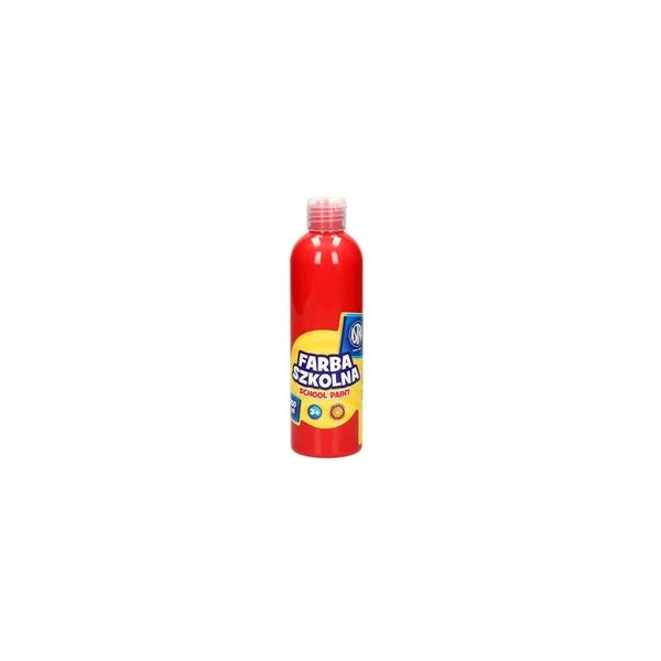 FARBA SZKOLNA ASTRA 250ML BROKATOWA CZERWONA