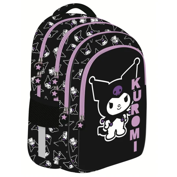 PLECAK 4-KOMOROWY BPL-58 KUROMI BLACK ST.MAJEWSKI