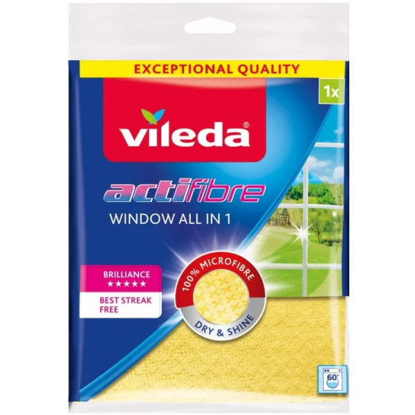 VILEDA ACTIFIBRE ŚCIERKA DO SZYB I OKIEN