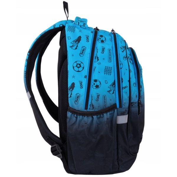 PLECAK SZKOLNY FAST FOOTBALL 2T BLUE COOLPACK