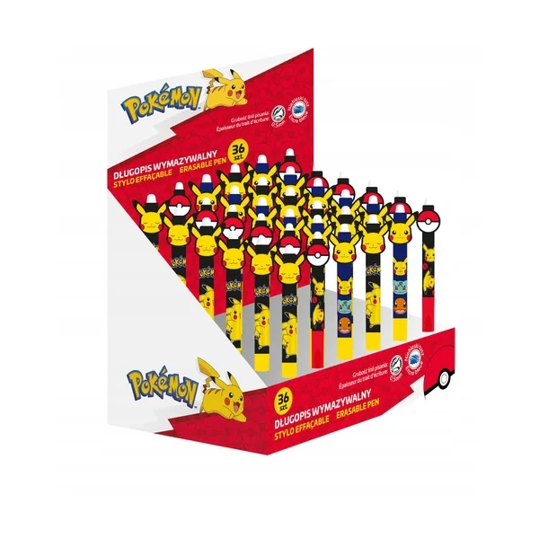 DŁUGOPIS WYMAZYWALNY POKEMON ST.MAJEWSKI