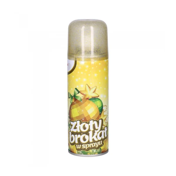 ZŁOTY BROKAT W SPRAYU BREWIS