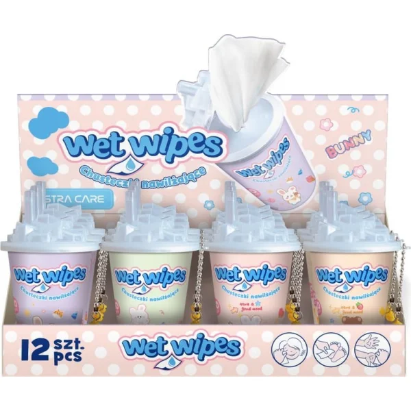 CHUSTECZKI NAWILŻAJĄCE W PUSZCE SHAKE ANIMALS ASTRA