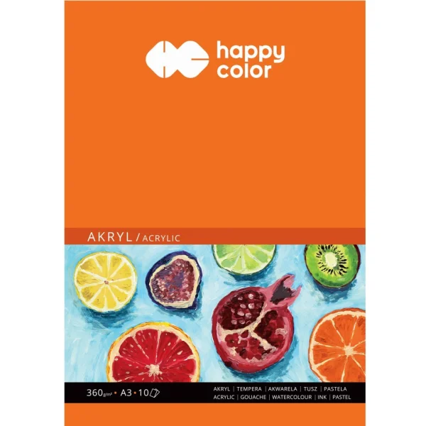 BLOK DO AKRYLI A3 360G HAPPY COLOR 5905130039539