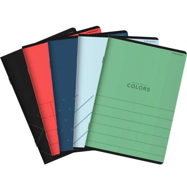 ZESZYT A5 80# TOP COLORS