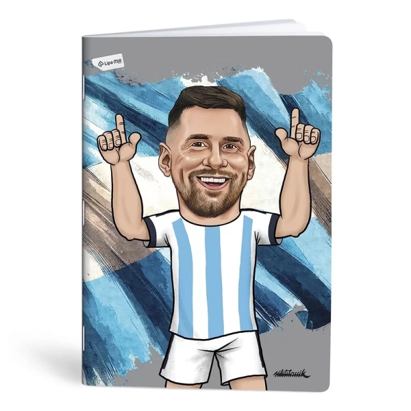 ZESZYT # 40 KARTEK A4 FOOTBAL ICONS MAR MAR
