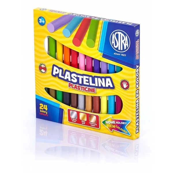 PLASTELINA 24 KOLORÓW ASTRA 5900263030651
