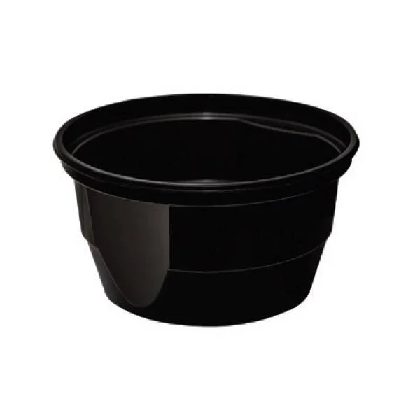 POJEMNIK S EASY HANDLE PP 50 SZT 460/560 ML PACCOR CZARNY