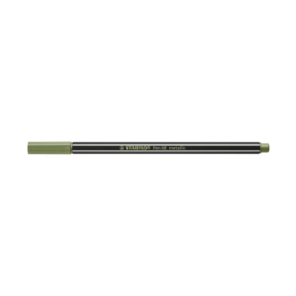 MARKER PEN 68 METALLIC 68/843 METALICZNY JASNOZIELONY