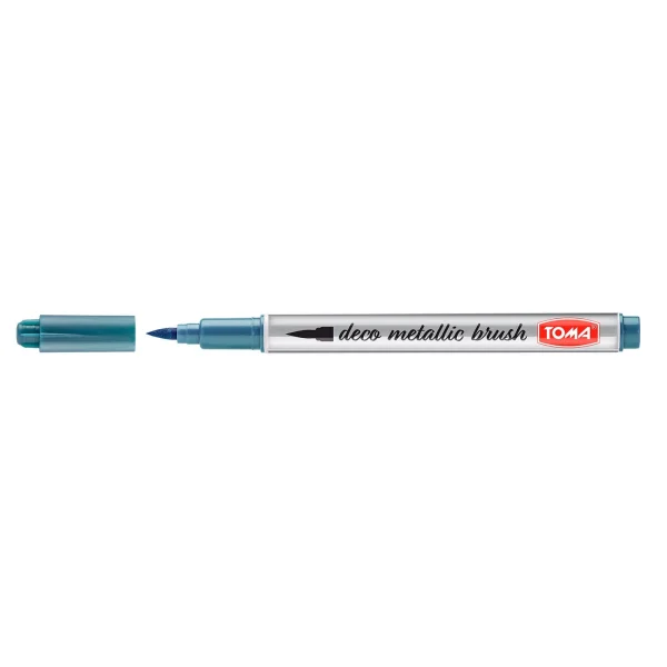 PISAK DECO METALLIC BRUSH TOMA TO-325 NIEBIESKI