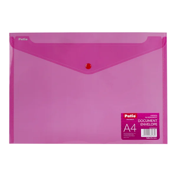 KOPERTA NA DOKUMENTY A4 PAT3133A/14 PATIO RÓŻOWA