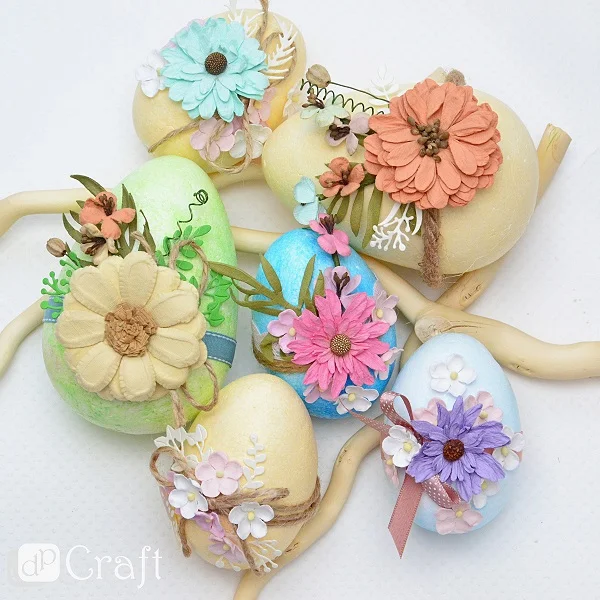 KWIATY PAPIEROWE RÓŻOWE CEKP-071 DP CRAFT