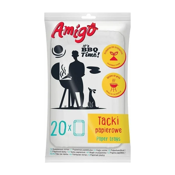 TACKI PAPIEROWE 20SZT AMIGO