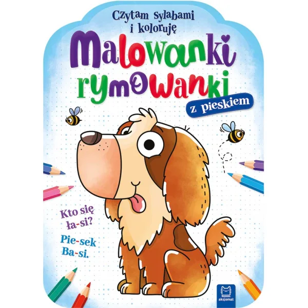 KSIĄŻECZKA MALOWANKI I RYMOWANKI Z PIESKIEM AKSJOMT