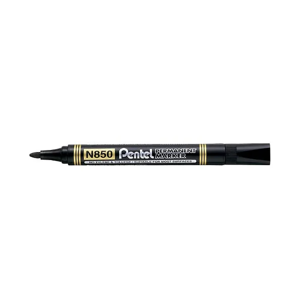MARKER PERNAMENTNY CZARNY PENTEL N850 4902506071361