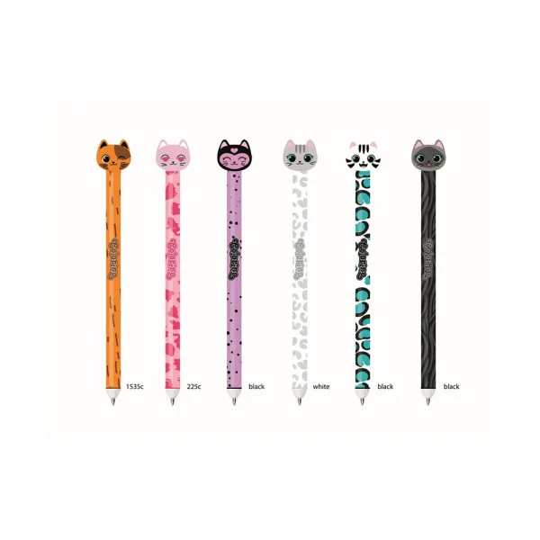 DŁUGOPIS WYMAZYWALNY AUTOMATYCZNY CATS PULL TAIL COLORINO