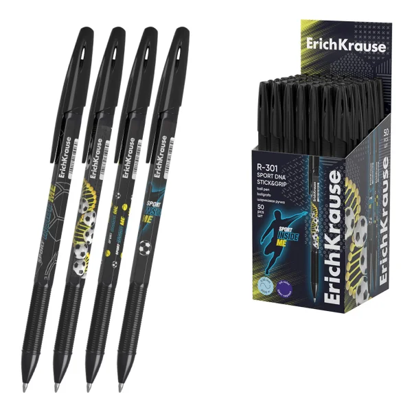 DŁUGOPIS R-301 SPORT DNA STICK&GRIP 0,7 MM NIEBIESKI ERICH KRAUSE