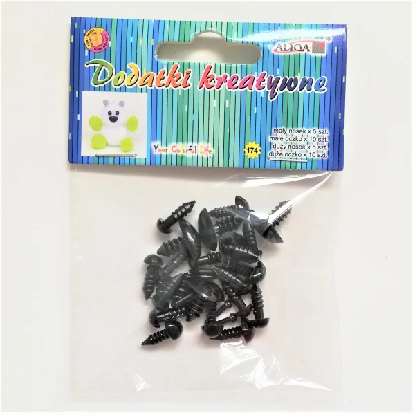 DODATKI KREATYWNE MT-6228 ALIGA OCZY I NOS