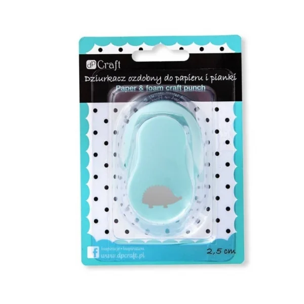 DZIURKACZ OZDOBNY 2,5CM JEŻ DP CRAFT