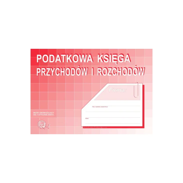 DRUK K-1 PODATKOWA KSIĘGA PRZYCHODÓW I ROZCHODÓW A4