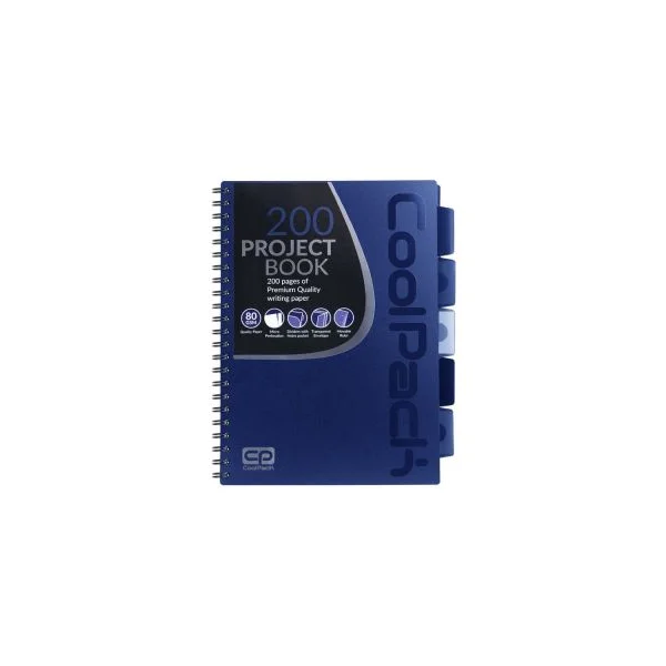 KOŁOBRULION A4 200 DARK BLUE COOLPACK