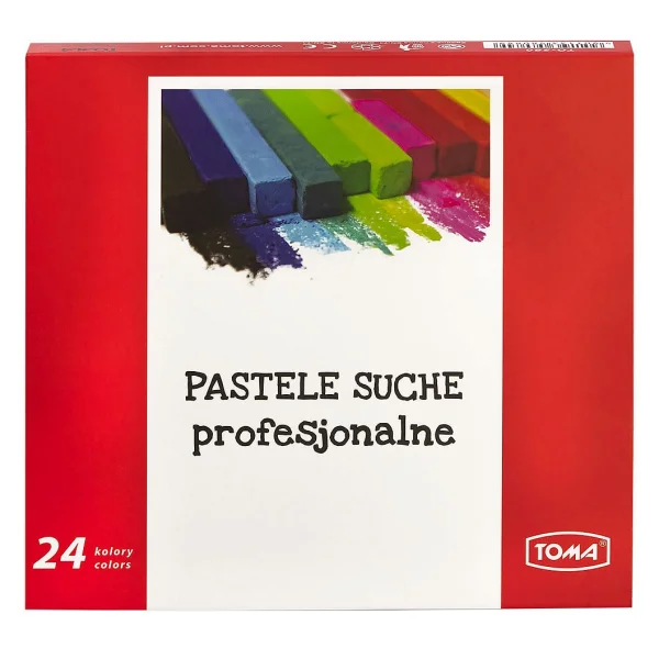 PASTELE SUCHE PROFESJONALNE 24 KOL TOMA