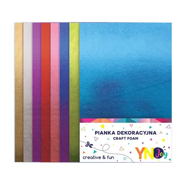 PIANKA DEKORACYJNA NC-012 8SZT METALLIC INTERDRUK